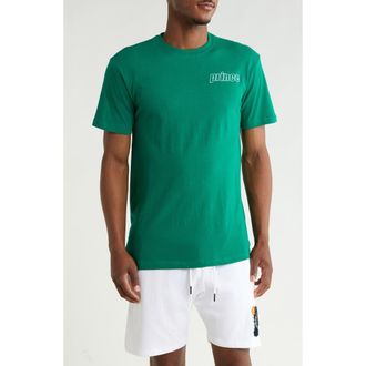 Prince Logo Cotton Blend Graphic T-Shirt in Green at Nordstrom Rack, Size X-Large