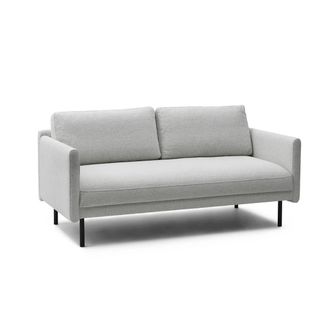 NORMANN COPENHAGEN Rar 2-Sitzer Sofa, schwarz / Venezia off-white
