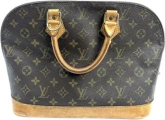 Louis Vuitton Pre-owned Vintage Handtas - Dames - Vintage Handtas - Bruin - ONE Size - Vintage