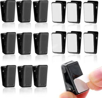 OEM Clips Autoadhesivos - Duraderos Y Pr&aacute;cticos - Juego De 15 - Pl&aacute;stico Abs