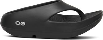 Oofos OOriginal+ Thongs Black 10 Mens/12 Womens