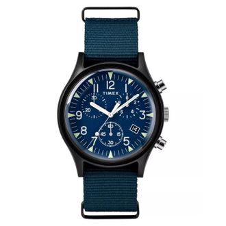 Timex Mens MK1 Blue Dial Watch