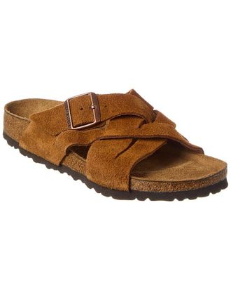 Birkenstock Lugano Soft Footbed Suede Sandal