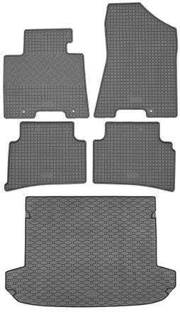 OEM Kia Sportage Iv Suv De Enero De 2016 A Diciembre De 2021. Juego De Alfombrillas De Goma Para Coche Y Alfombrilla Para Maletero