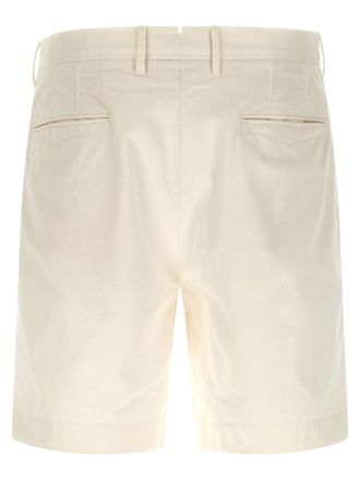 Incotex Cotton Bermuda Shorts - Cream