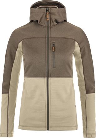 Fj&auml;llr&auml;ven Womens Abisko Trail Fleece Jacket Khaki XXS