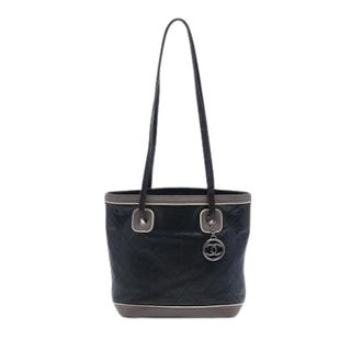 Chanel Bolso Tote Acolchado de Piel de Cordero Pre-owned - Pre-owned - Mujer - Negro - ONE SIZE