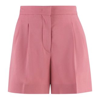 Max Mara Short Shorts, female, Pink, Size: 2XS Max Mara Studio Shorts Pink