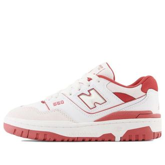New Balance 550 White Brick Red BB550STB