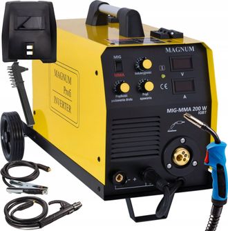 Magnum Magnum Mig 200w Mma Poste De Soldadura M&oacute;vil Profesional