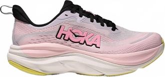 Hoka One One Womens Skyflow Shoes - Wide In Starlight Glow/carnation