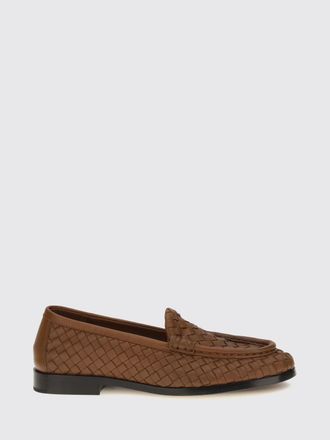 Bottega Veneta Silenzio Intrecciato Lambskin Loafers