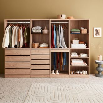 Sweeek Kit Armadio Modulare Con 4 Unit&agrave;