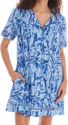 Allison New York Kaia Dress In Blue Floral