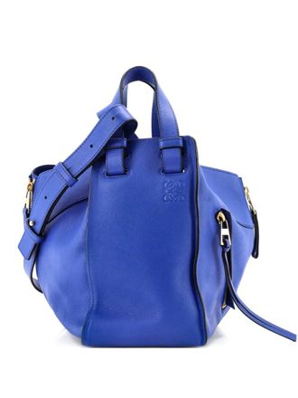 Loewe Hammock Bag Leather Small shoulder bag - Blue