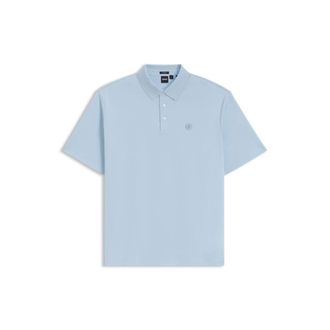 BOSS Regular-fit polo shirt in mercerized cotton
