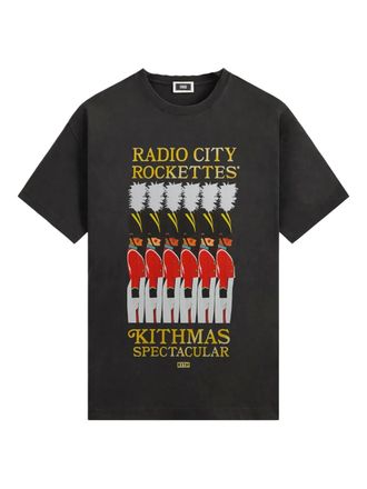 Kith Radio City Rockettes T-shirt met print - Zwart