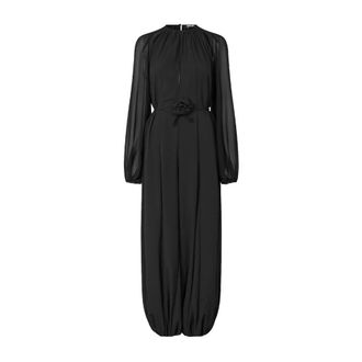 Rotate ROTATE Birger Christensen - Mono con pernera globo - Jumpsuits & Playsuits - Mujer - Negro - XS