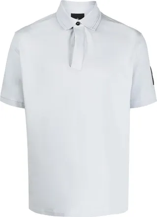 North Sails short-sleeve polo shirt - men - Spandex/Elastane/Cotton - S - Blue