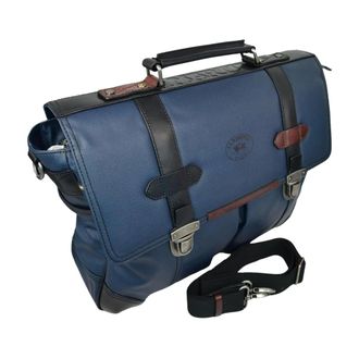 La Martina Nobleza Messenger Bag - male - La Martina - Cross Body Messenger - Blue - ONE SIZE - Bags
