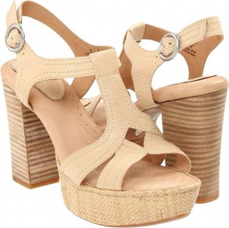 Born Womens Shanna High-Heeled Sandals In Natural