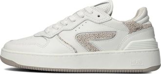HUB Witte lage sneakers voor dames - Dames - Sneakers - Wit - 37 EU - Schoenen