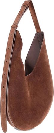 Aesther Ekme Borsa a spalla in pelle scamosciata - Marrone