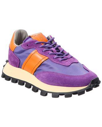 Tod's Sportiva Canvas & Leather Sneaker