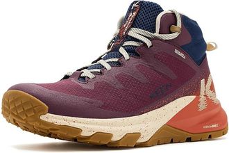 Keen Targhee Apex Waterproof Hiking Boot Womens Hiking Boots Fig/Burnt Brick : 6 B - Medium, Leather