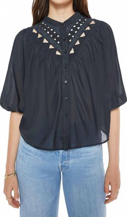 Mother V-Yoke Shirt In Trifecta