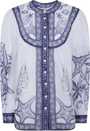 Farm Rio Blouses - Dames - Blouses - Veelkleurig - XS - Overhemden