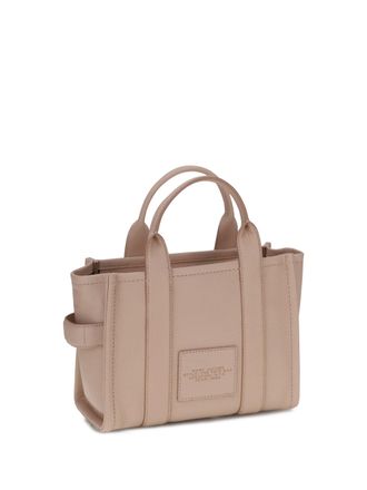 Marc Jacobs Womens Tote Handbag Rose Leather Calf Handbags Hand Bags