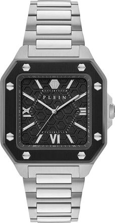 Philipp Plein Edge Mens Silver Watch PWYGA0226 Stainless Steel - One Size
