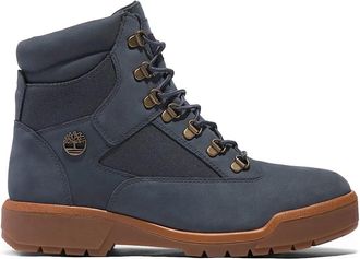 Timberland 6 Inch Field Dark Blue Nubuck waterdichte laarzen - Blauw