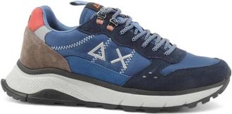 Sun 68 Fire & Camping Sneaker - Heren - Sneakers - Veelkleurig - 41 EU - Leer - Schoenen