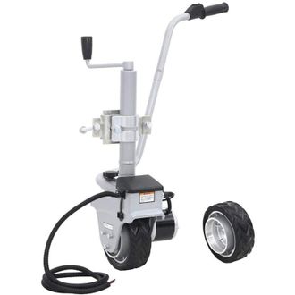 vidaXL Vidaxl - Rueda Jockey De Remolque Motorizada Aluminio 12 V 350 W N/a