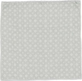 Eleventy Pochet met print - Grijs