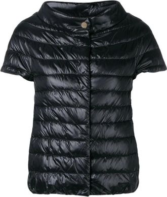 Herno Zwarte Piumino Jas - Dames - Winterjassen - Zwart - M - Jassen