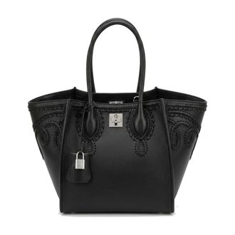 Ermanno Scervino Tassen, Dames, Zwart, ONE Size, Leer, Maggie Bag