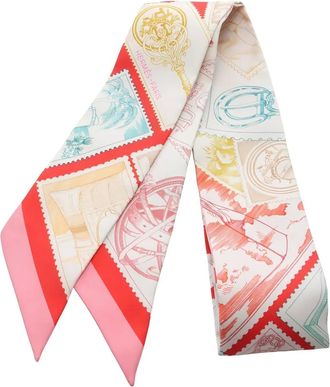 Hermès 2020s Le Philateliste Du Faubourg Twilly scarf - Neutrals