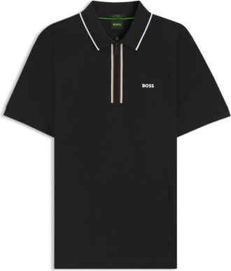 BOSS Slim-fit polo shirt in quick-dry stretch cotton