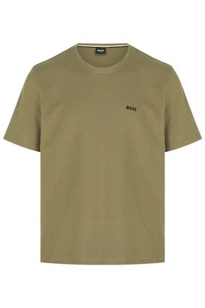 BOSS WAFFLE T SHIRT Size: S, colour: GREEN