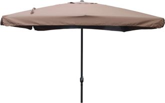 Concept Usine Sombrilla marr&oacute;n cuadrada 2,95 x 2,95 m