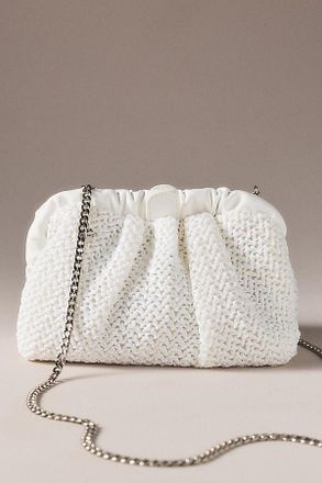 Olga Berg Amalia Petite Gathered Clutch