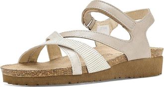 Naot Sophia Womens Sandals Titanium Leather/Platinum Leather/Quartz Metallic Leather : EU 41 (US Womens 10) M