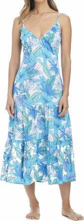 Bleu Rod Beattie Riviera Retreat Midi Dress In Cool