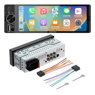 OEM Radio Para Coche Kruger&matz Km2016 Con Carplay/android Auto, 6,3 Y Puerto Usb, 1 Din