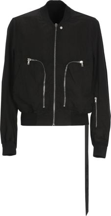 Rick Owens Black Bauhaus Light Cotton Jacket