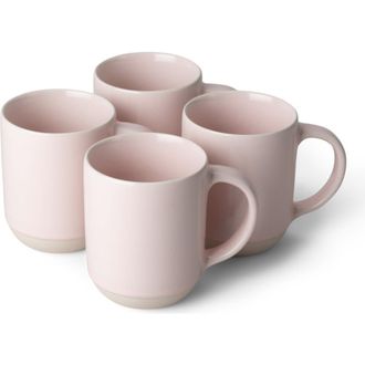 Fable Home Small Mugs in Blush Pink at Nordstrom