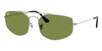Ray-Ban EXPLORER 5 Green Navigator Unisex Sunglasses RB3845 003/4E 60